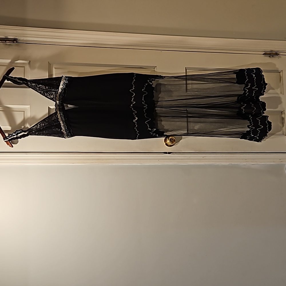 La Perla made it in Italy long evening dress.